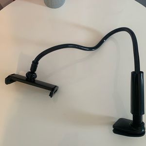 Gooseneck phone holder